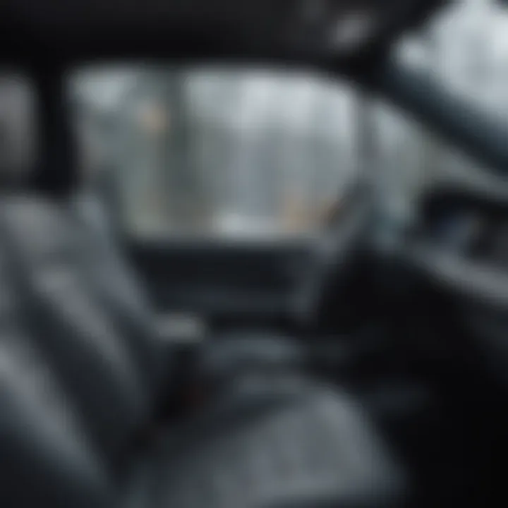 Interior of a Hyundai SUV featuring advanced technology