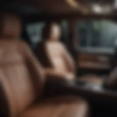 Luxurious Interior of the 2018 Lincoln Navigator Reserve Luxurious interior of the 2018 Lincoln Navigator Reserve
