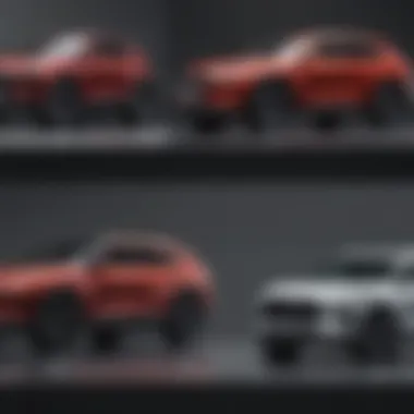 Comparison chart of the 2021 Infinite SUV against competing models