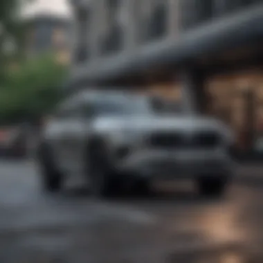 Sleek Exterior Design of the 2021 Infinite SUV Exterior view of the 2021 Infinite SUV showcasing its sleek design