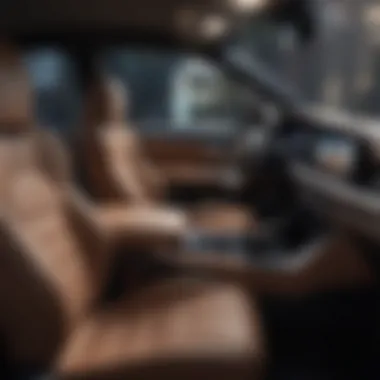 Luxurious Interior and Technology Features of the 2021 Infinite SUV Interior layout of the 2021 Infinite SUV highlighting comfort and technology