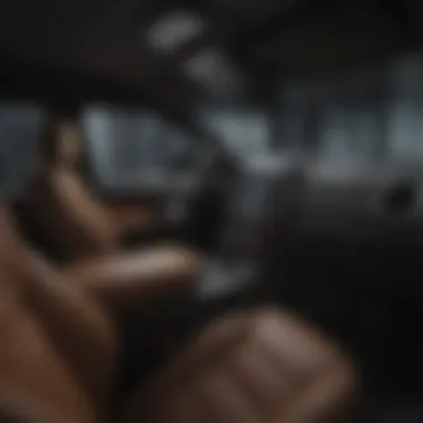 Luxury Interior of the Jeep Grand Cherokee Altitude Interior of the Jeep Grand Cherokee Altitude highlighting luxury materials and technology
