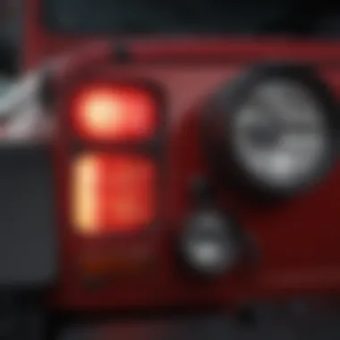 Installing LED Tail Lights on a Jeep Wrangler Installation of LED tail lights on a Jeep Wrangler