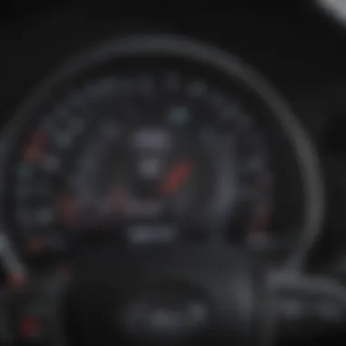 Kia Forte EX GDI dashboard showcasing advanced technology