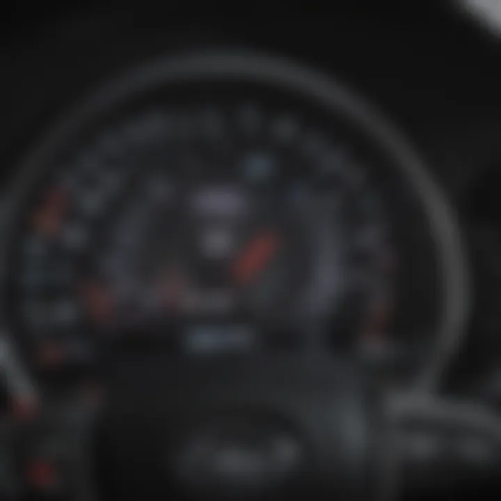 Kia Forte EX GDI dashboard showcasing advanced technology