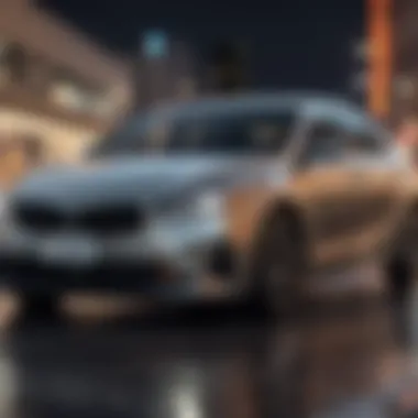 Kia Forte EX GDI showcasing its sleek exterior design