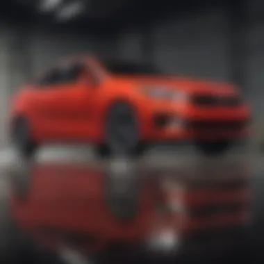 Kia Forte EX GDI in motion highlighting its performance