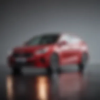 Modern Aesthetics of Kia Key Five A sleek Kia Key Five showcasing its modern design elements