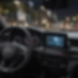Stylish dashboard featuring modern tech