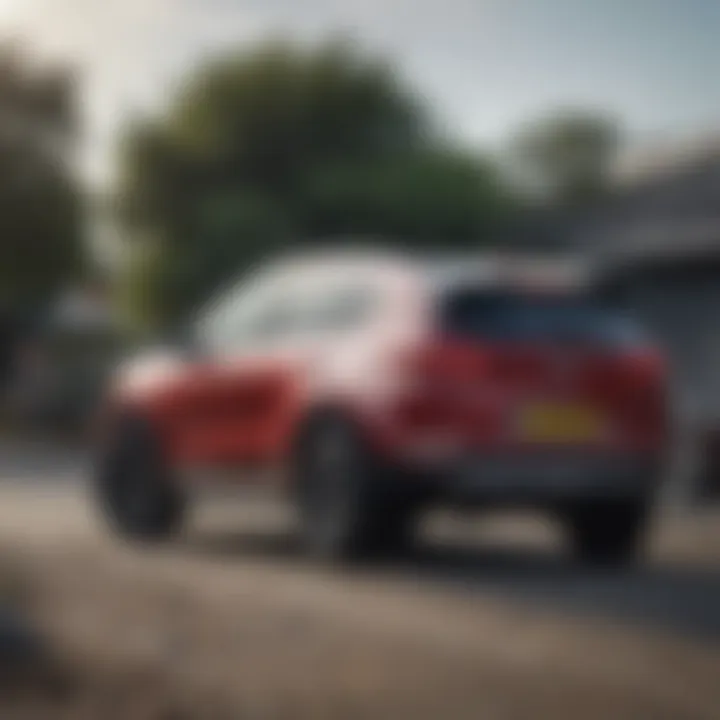 Kia Sportage FWD in motion illustrating its performance