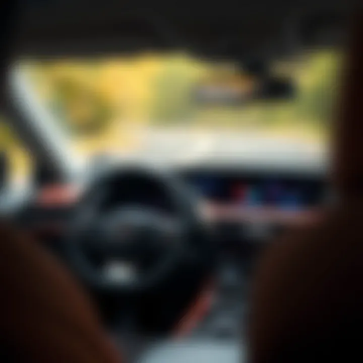 Lexus RX 450h dashboard highlighting advanced technology