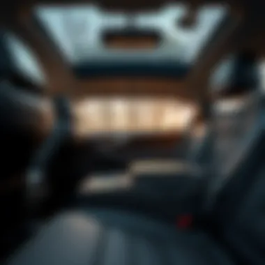 Lexus RX 450h interior with luxury seating