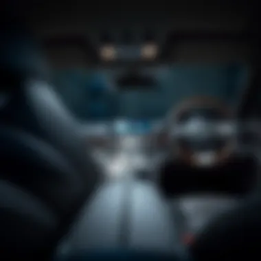 Luxury Interior Features of the Mercedes 430 AMG Biturbo Interior of the Mercedes 430 AMG Biturbo highlighting luxury features