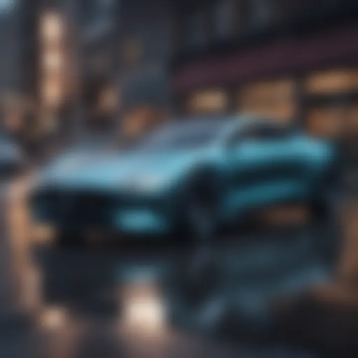 Dynamic driving capabilities of the AVTR in a futuristic urban setting