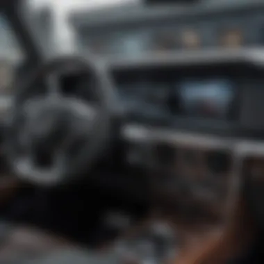 Advanced Technology in the G-Wagon Technological features of the Mercedes-Benz G-Wagon dashboard