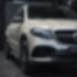 Sleek exterior design of the Mercedes GLE showcasing elegance and sophistication.