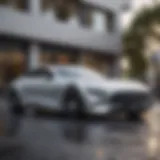 Sleek exterior design of Mercedes Gran Turismo