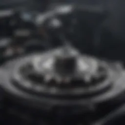 Hyundai Santa Fe model showcasing transmission components