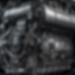 Nissan Cummins Engine Close-up
