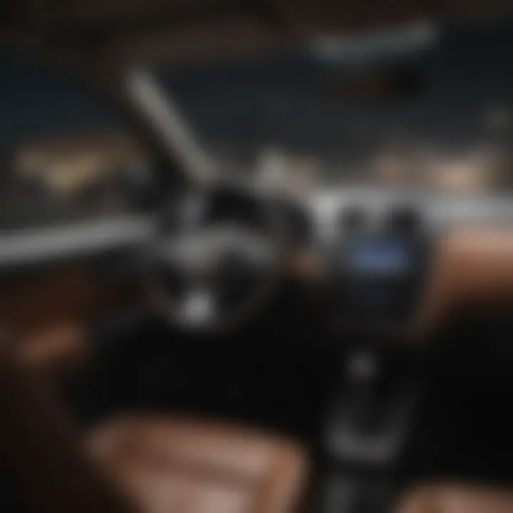 Interior view highlighting comfort features