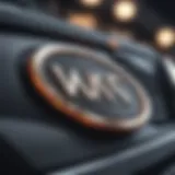 Close-up of a vehicle VIN plate