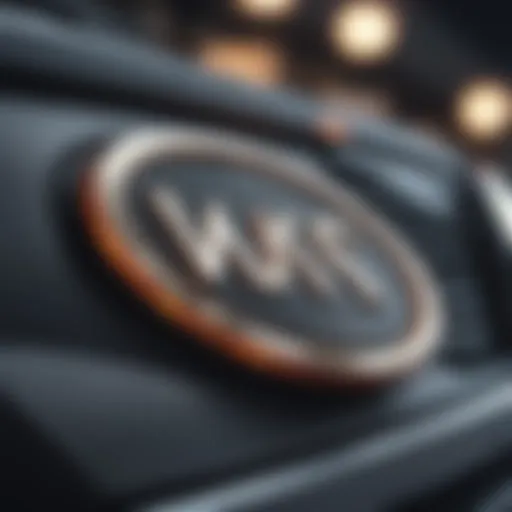 Close-up of a vehicle VIN plate