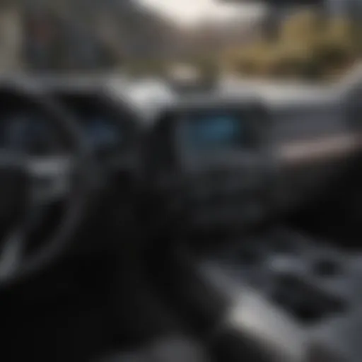 Detailed view of Ford Expedition dashboard