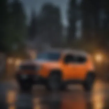 Jeep Renegade highlighting its compact versatility and stylish features