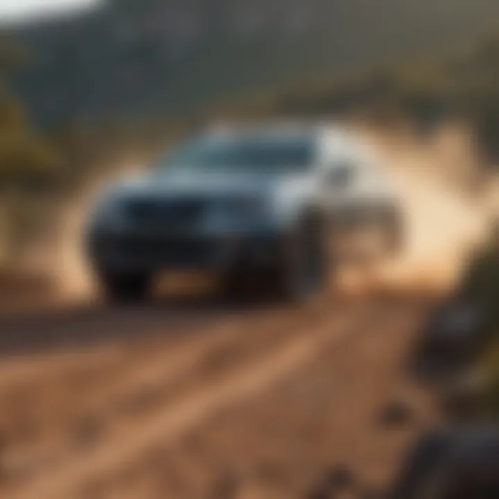 Subaru Outback Limited AWD in action on a rugged terrain illustrating its performance capabilities.