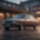 The iconic first generation Lancer showcasing its classic design.