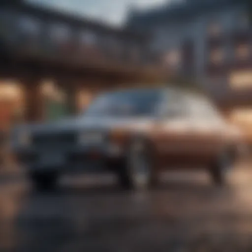 The iconic first generation Lancer showcasing its classic design.