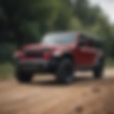 Modern Jeep Gladiator Features Modern Jeep Gladiator with advanced features and design