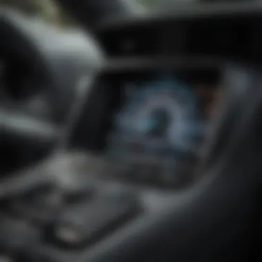 Interior dashboard of the Honda Pilot Hybrid featuring advanced technology and infotainment system.