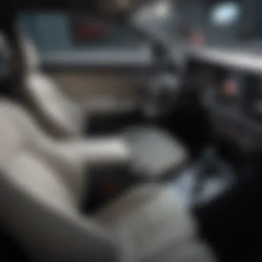 Advanced Technology in Midsize Kia Interior view of a midsize Kia highlighting advanced technology features.