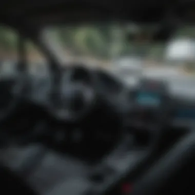 Cutting-Edge Technology Inside the Subaru STI Hatch Interior of the Subaru STI Hatch highlighting advanced technology