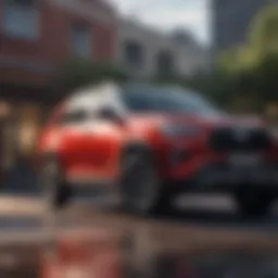 Elegant exterior design of the Toyota Cross L showcasing its modern aesthetics