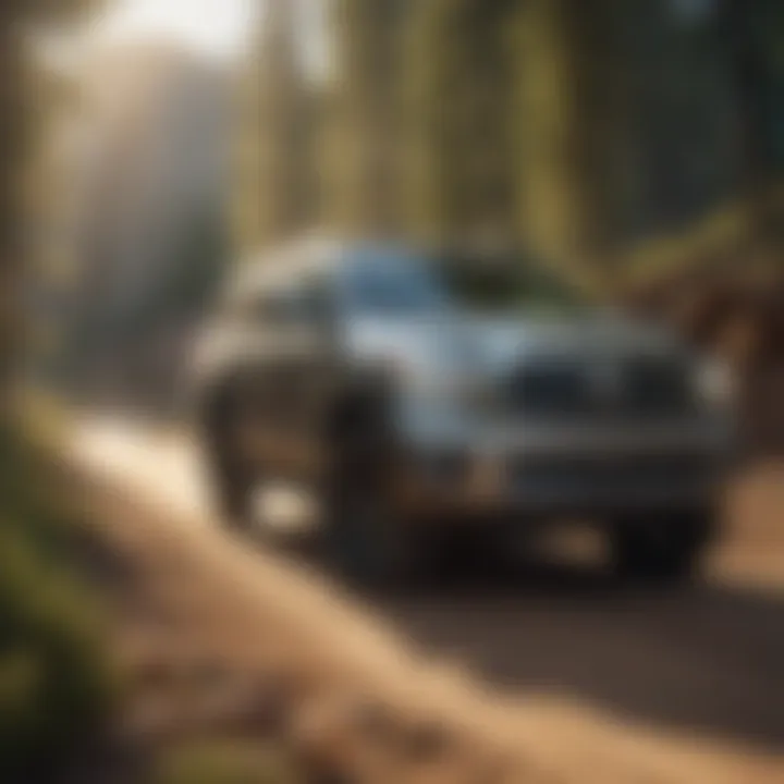 Toyota Sequoia Platinum navigating through rugged terrain demonstrating performance