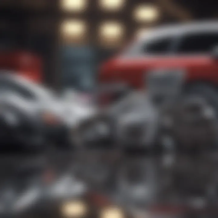 Multiple car keys representing simultaneous loans