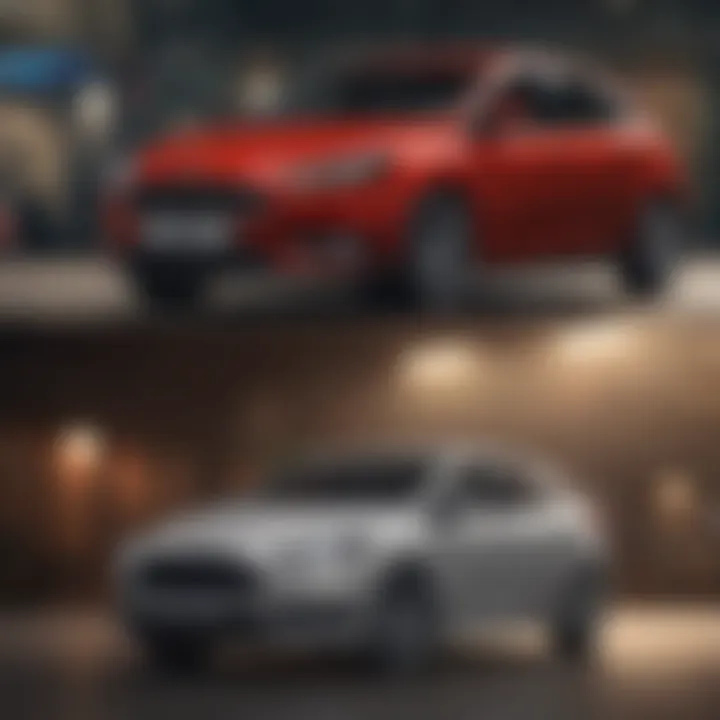 An infographic detailing the features that influence the MSRP of the Ford Focus.