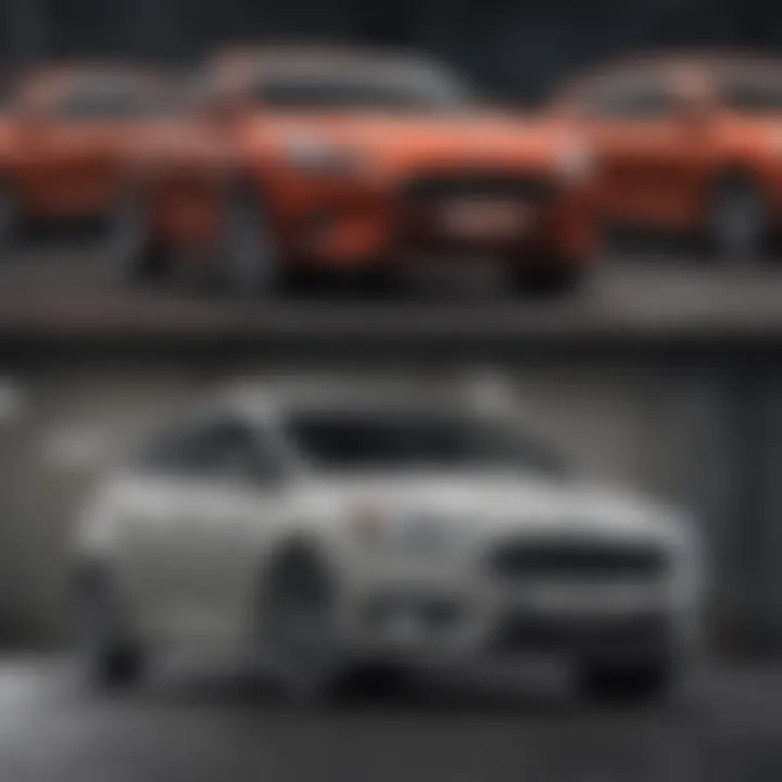 A graphical representation of historical MSRP trends for Ford Focus models over the years.