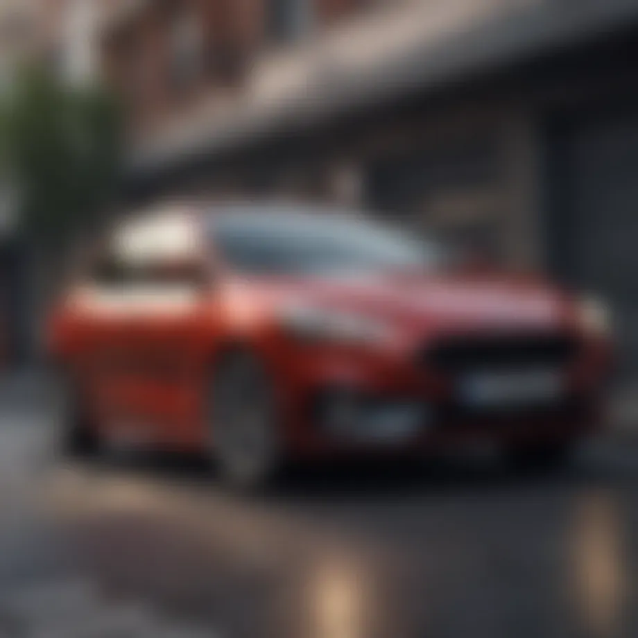 An overview of the Ford Focus showcasing its sleek design and modern features.