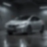 Nissan Leaf showcasing its sporty design and clearance capabilities