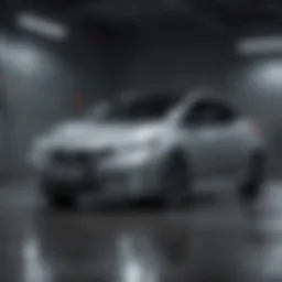 Nissan Leaf showcasing its sporty design and clearance capabilities