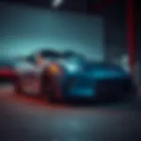 High-quality paint selection for car resprays