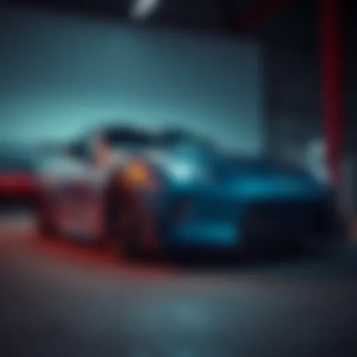 High-quality paint selection for car resprays