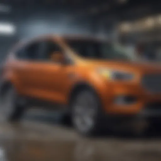 Ford Escape fuel tank design