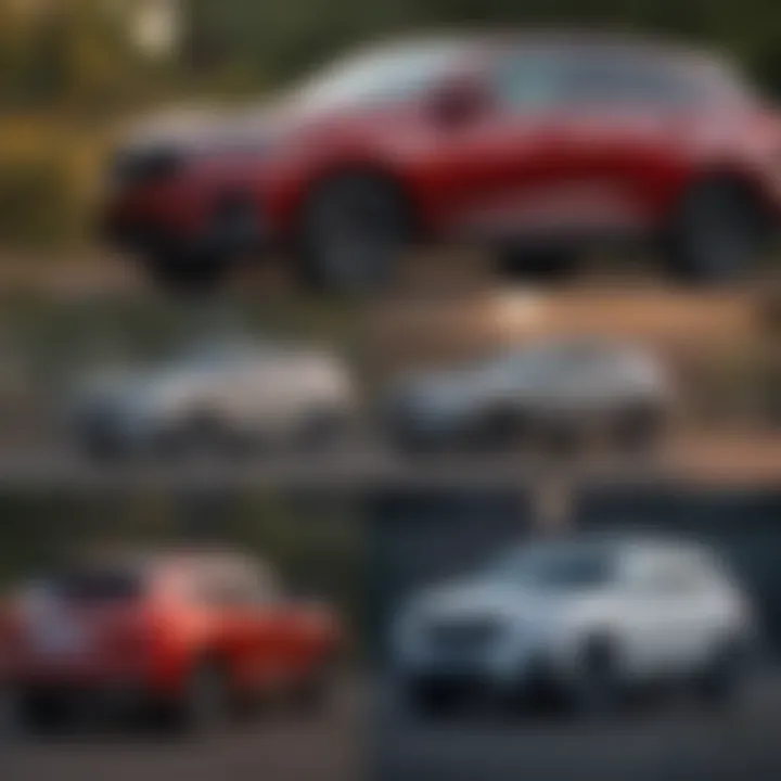 Comparison chart of Acura RDX Hybrid and its competitors
