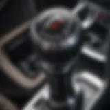 Illustration of a manual transmission gear stick