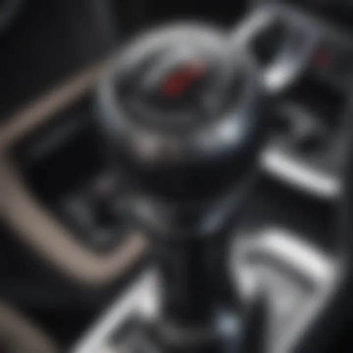 Illustration of a manual transmission gear stick