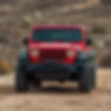 Rugged Exterior Design of the Wrangler 4xe Sport Wrangler 4xe Sport showcasing its rugged exterior design